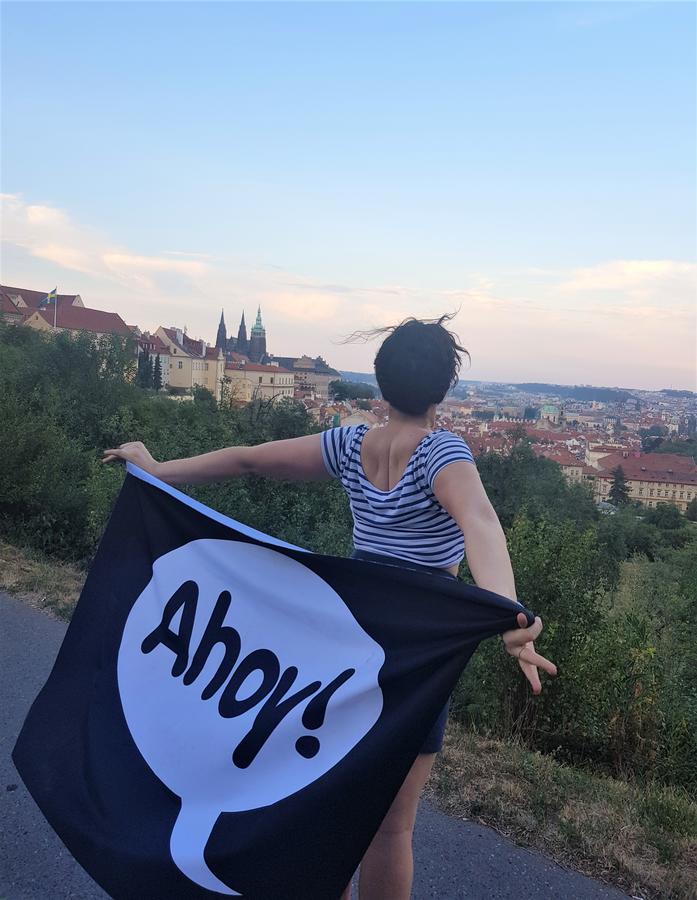 Ahoy! Hostel Praga Exterior foto